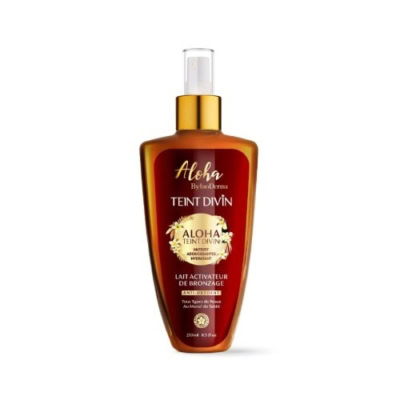 inoderma aloha teint divin activateur de bronzage