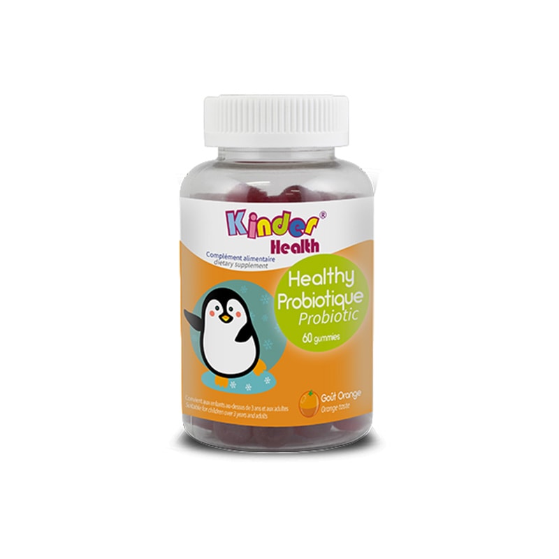 kinder health healthy probiotique 30 gummies