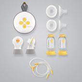 Tire-lait électrique Portable Medela Motion InBra - Discret, Confortable, Jusqu'à 2,5h D'autonomie - 7