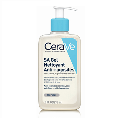 cerave sa gel nettoyant anti rugosités 236ml maparatunisie