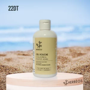 herbÉos gel douche velours collagène fleurs de jasmin 250 ml