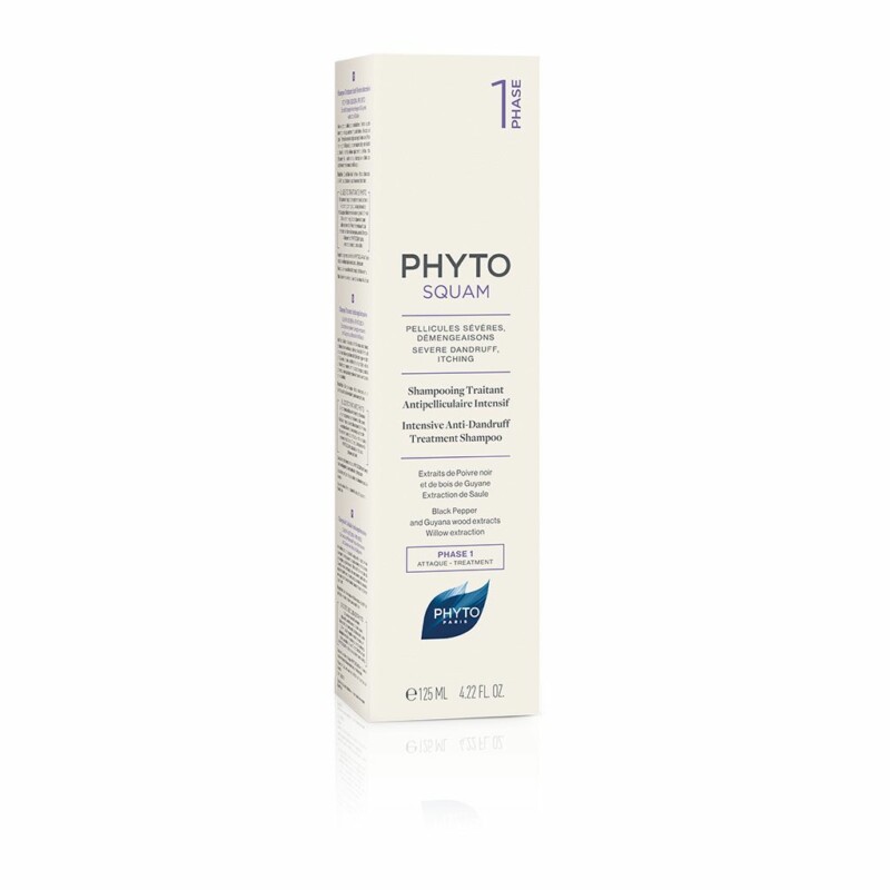 phyto phytosquam shampoing antipelliculaire intensif 125ml - maparatunisie