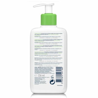 cerave crème lavante hydratante 236ml