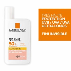 La roche posay anthelios uvmune 400 fluide solaire teinté spf 50+