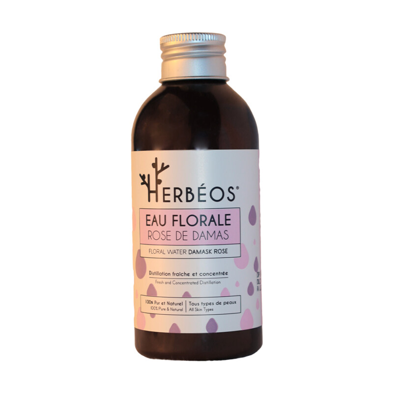 Herbéos eau florale de rose de damas