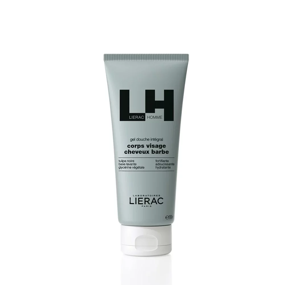 Lierac homme gel douche 4en1 200ml - maparatunisie