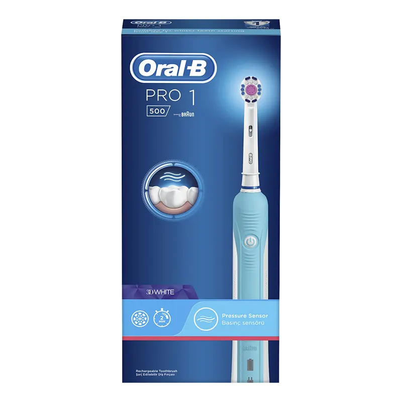 oral b brosse a dents pro 500 3d white