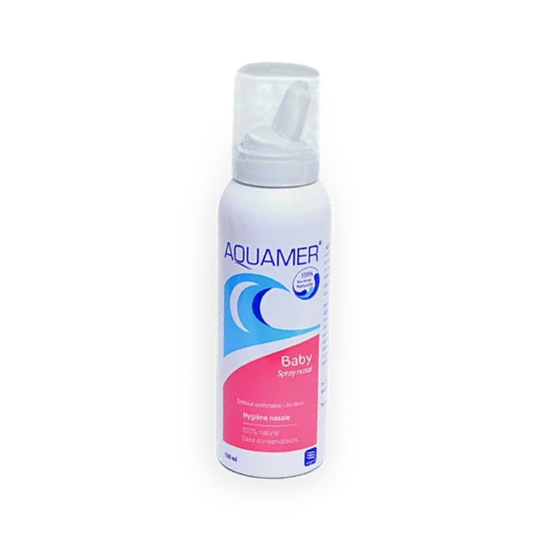 aquamer spray bébé isotonique 100ml