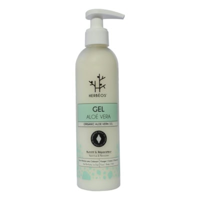 HERBÉOS Gel Aloé Vera à L'huile De Pépins De Figue De Barbarie 250 ml