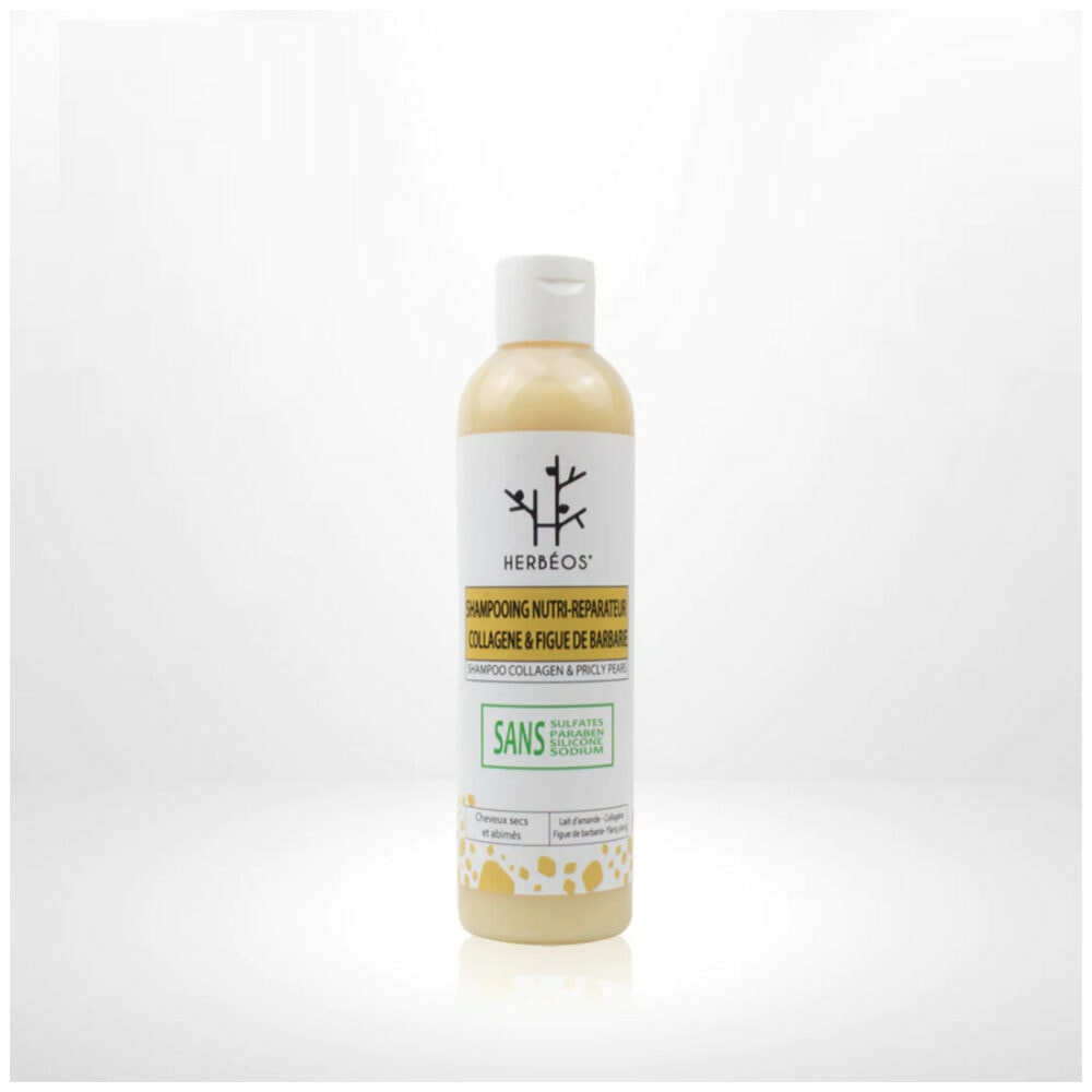 Herbéos shampoing nutri réparateur pour cheveux secs & abimés 250 ml