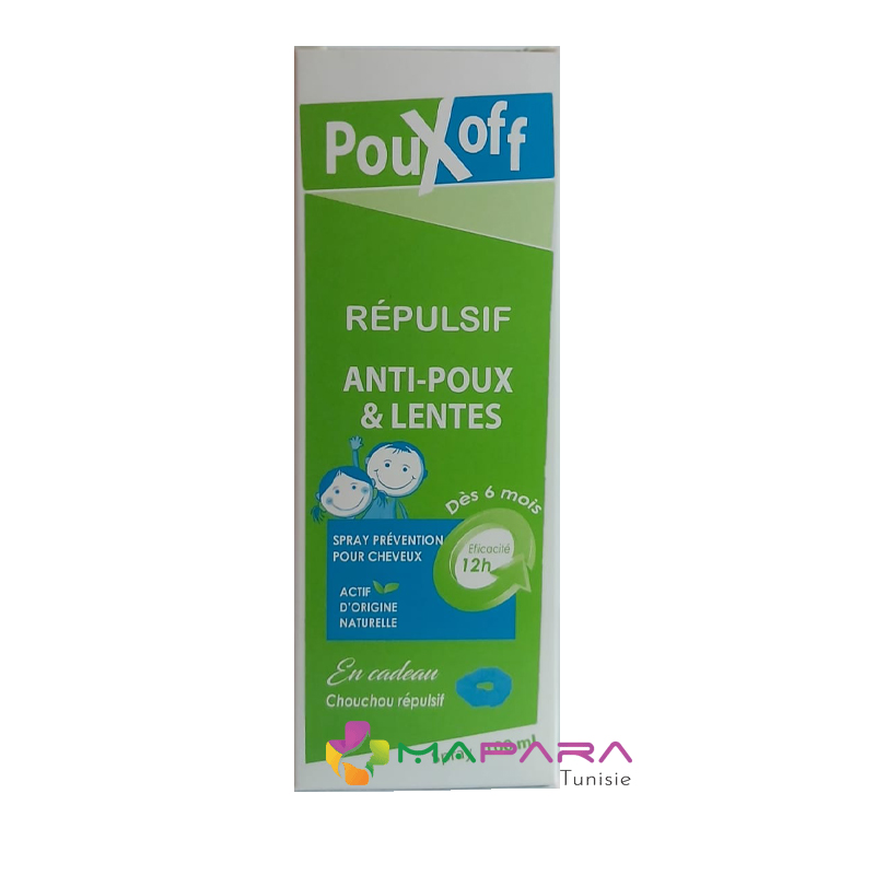 XEN Poux Off Répulsif Spray 100ml - MaPara Tunisie