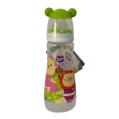 BABY PUR Biberon avec couvercle lapin 250ml