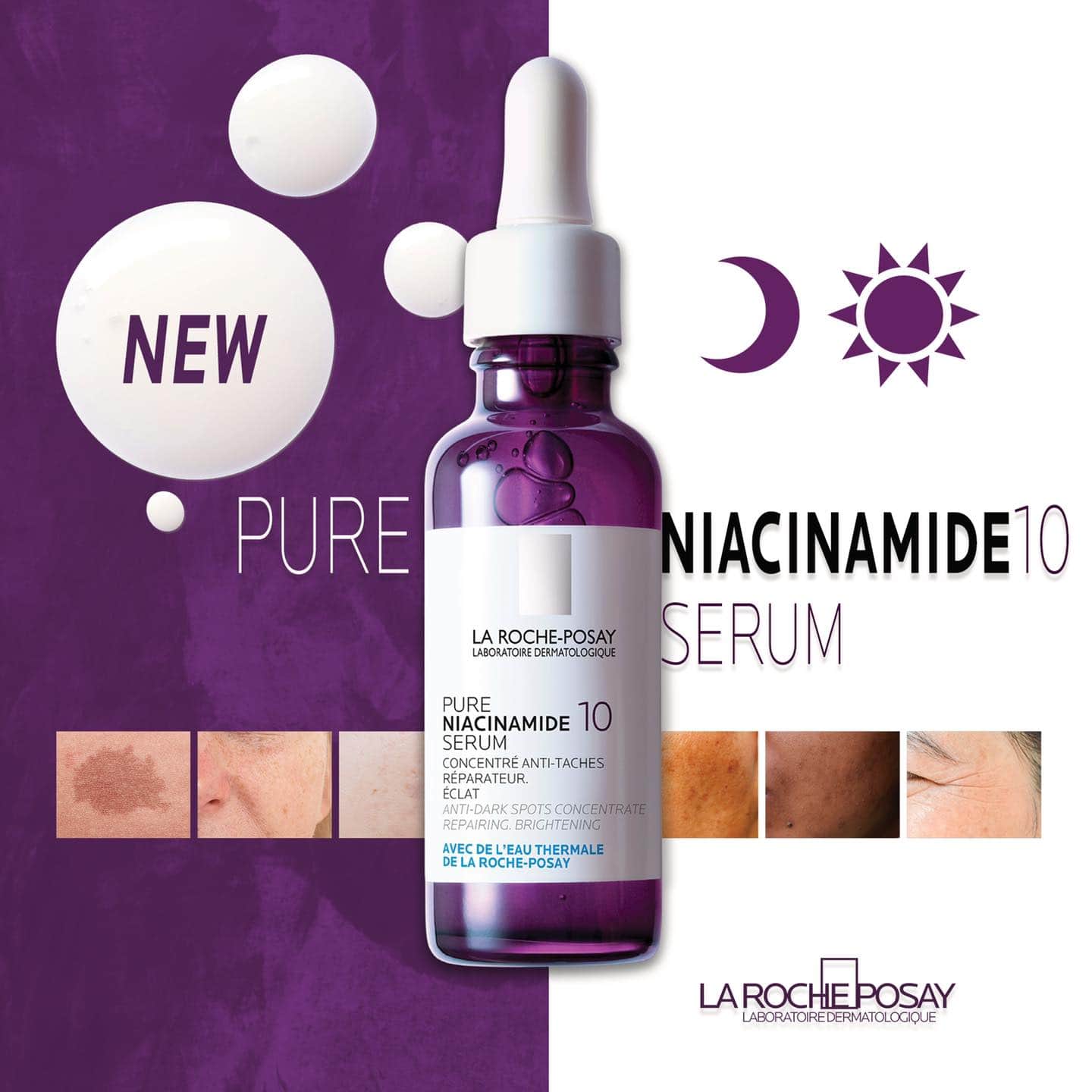 PURE NIACINAMIDE 10 LA ROCHE POSAY Sérum Flacon pipette/30ml