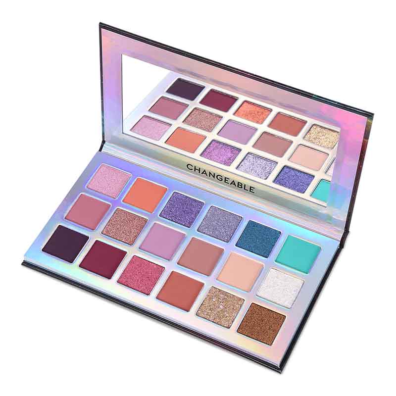 Palette UCANBE Fards à Paupières "BUBBLE NEBULA" - 18 FARDS maparatunisie