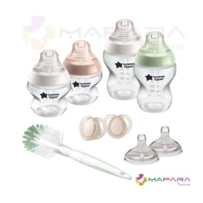 TOMMEE TIPPEE Biberon Kit Naissance Closer to Nature Mixte