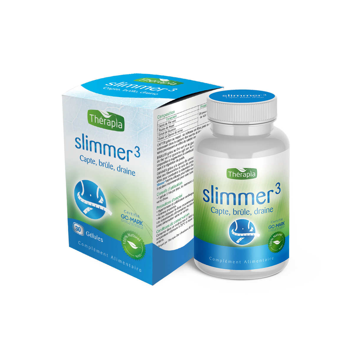 Therapia slimmer 3 30 gélules Therapia slimmer 3 30 gélules