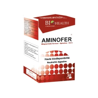 Biohealth Aminofer 30 Gellules