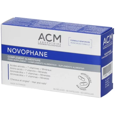 Acm novophane ongles et cheveux 60 gelules