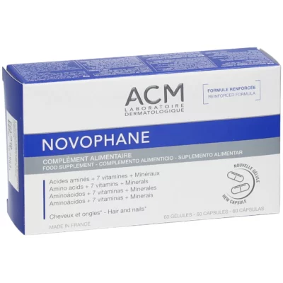 Acm novophane ongles et cheveux 60 gelules