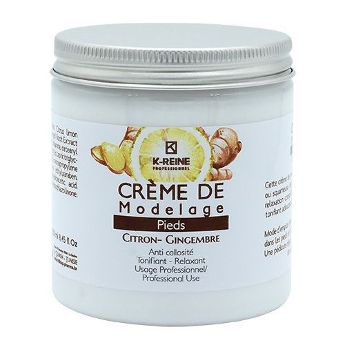 K-REINE Crème De Modelage Pieds Citron Et Gingembre 250ml maparatunisie