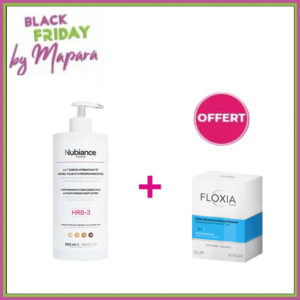 Nubiance lait de corps floxia savon exfoliant 125g