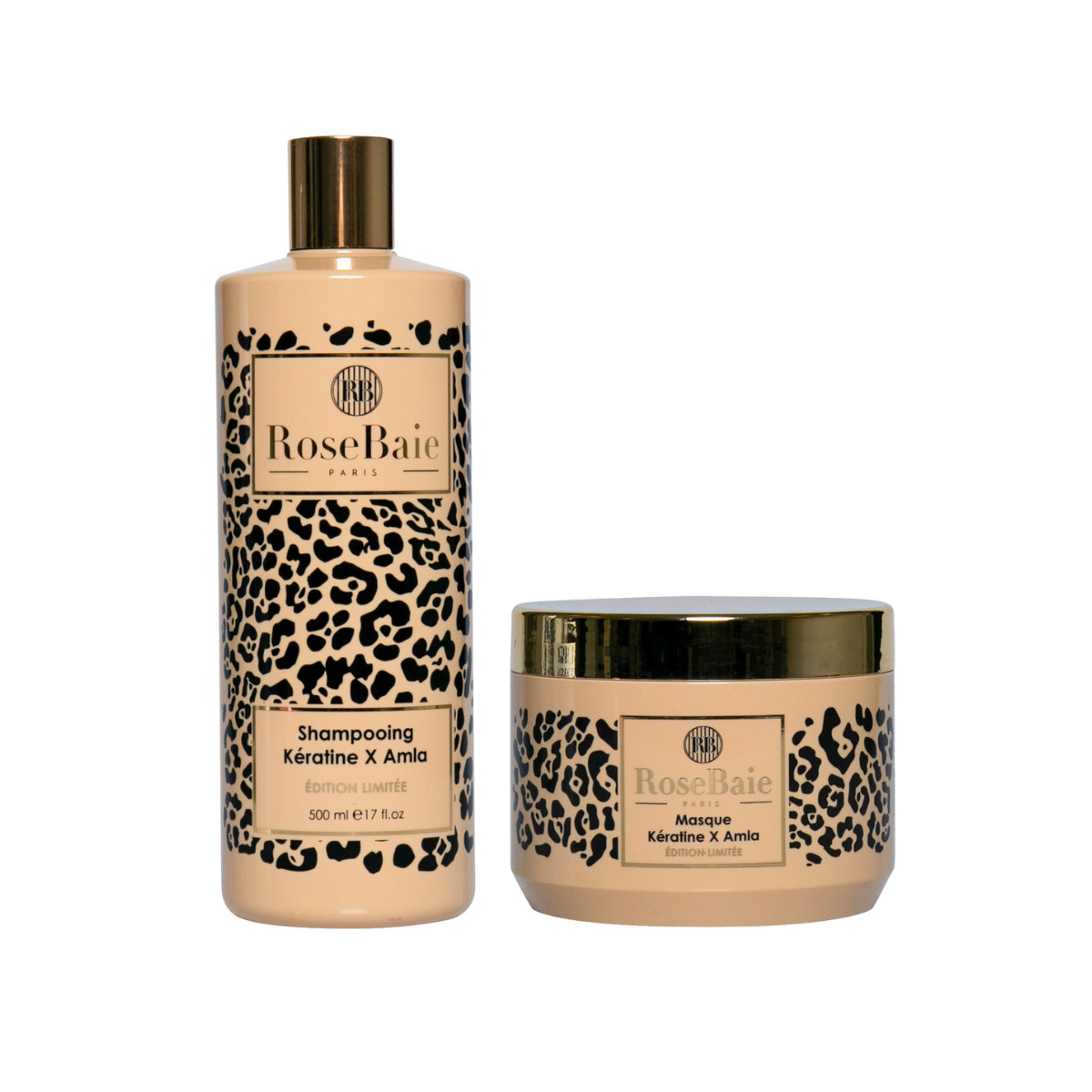 Rosebaie gamme amla x kératine Rosebaie shampoing kératine et amla + rosebaie masque kératine et amla maparatunisie