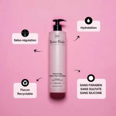 SHAMPOING SÉBORÉGULATEUR À L'HUILE DE FIGUE DE BARBARIE - RÉGULATION DU SÉBUM