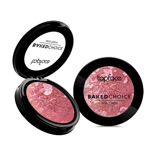 Topface baked choice rich touch blush on pink petal 007