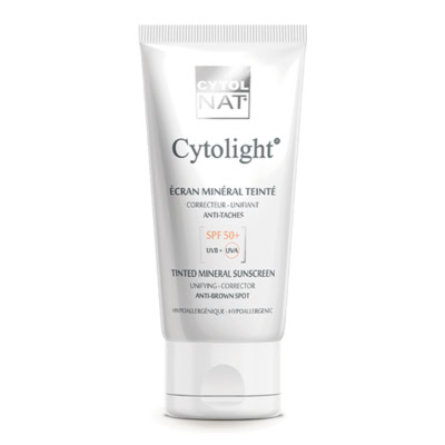 CYTOLNAT Cytolight Ecran Minéral Teinté Anti Taches SPF 50+ 50 ml
