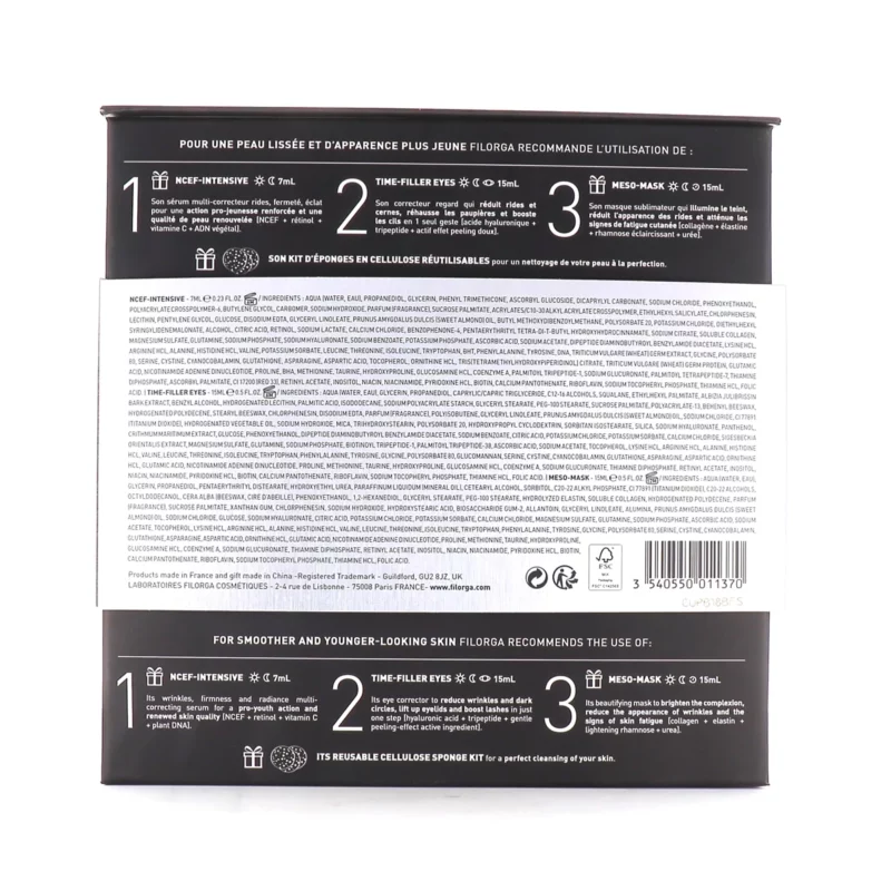 Filorga coffret programme anti-âge global