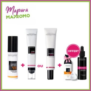 Novexpert contour des yeux lifting eclat 15ml + novexpert le gel repulp 40ml ou novexpert crème repulp 40ml + deux miniatures offertes