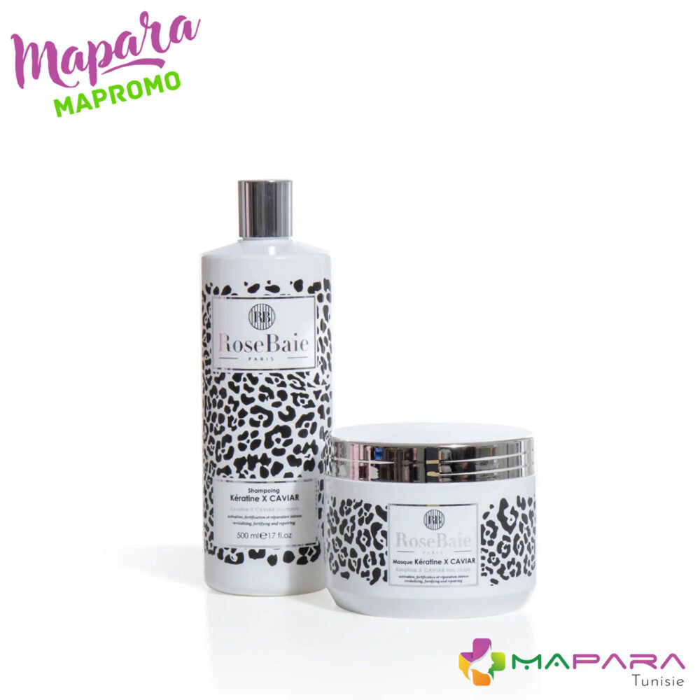 Rosebaie gamme edition limitee caviar x kératine