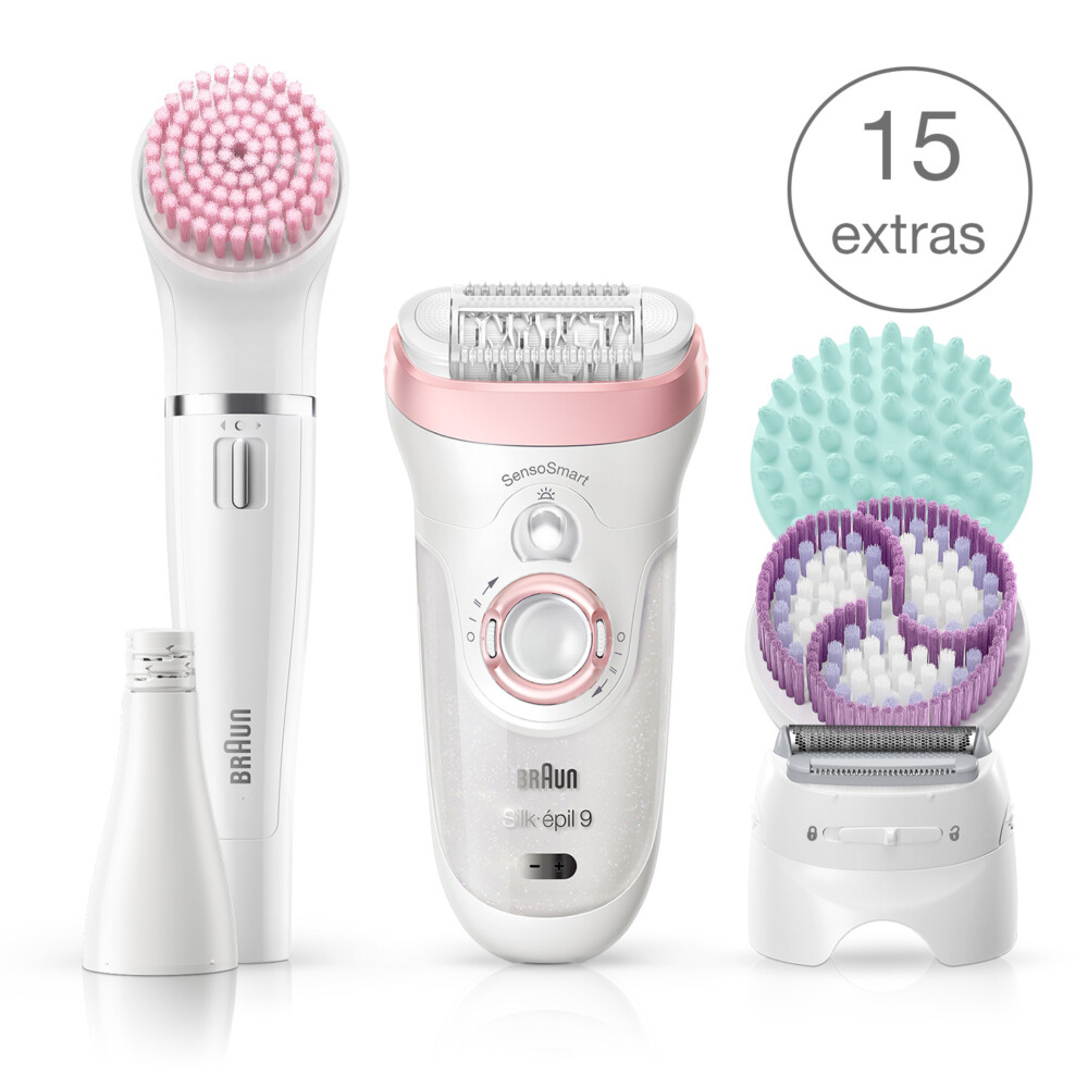 Braun épilateur silk-épil beauty set 9 9/995 bs wet & dry