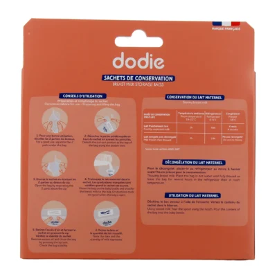 Dodie 20 sachets de conservation de lait maternel
