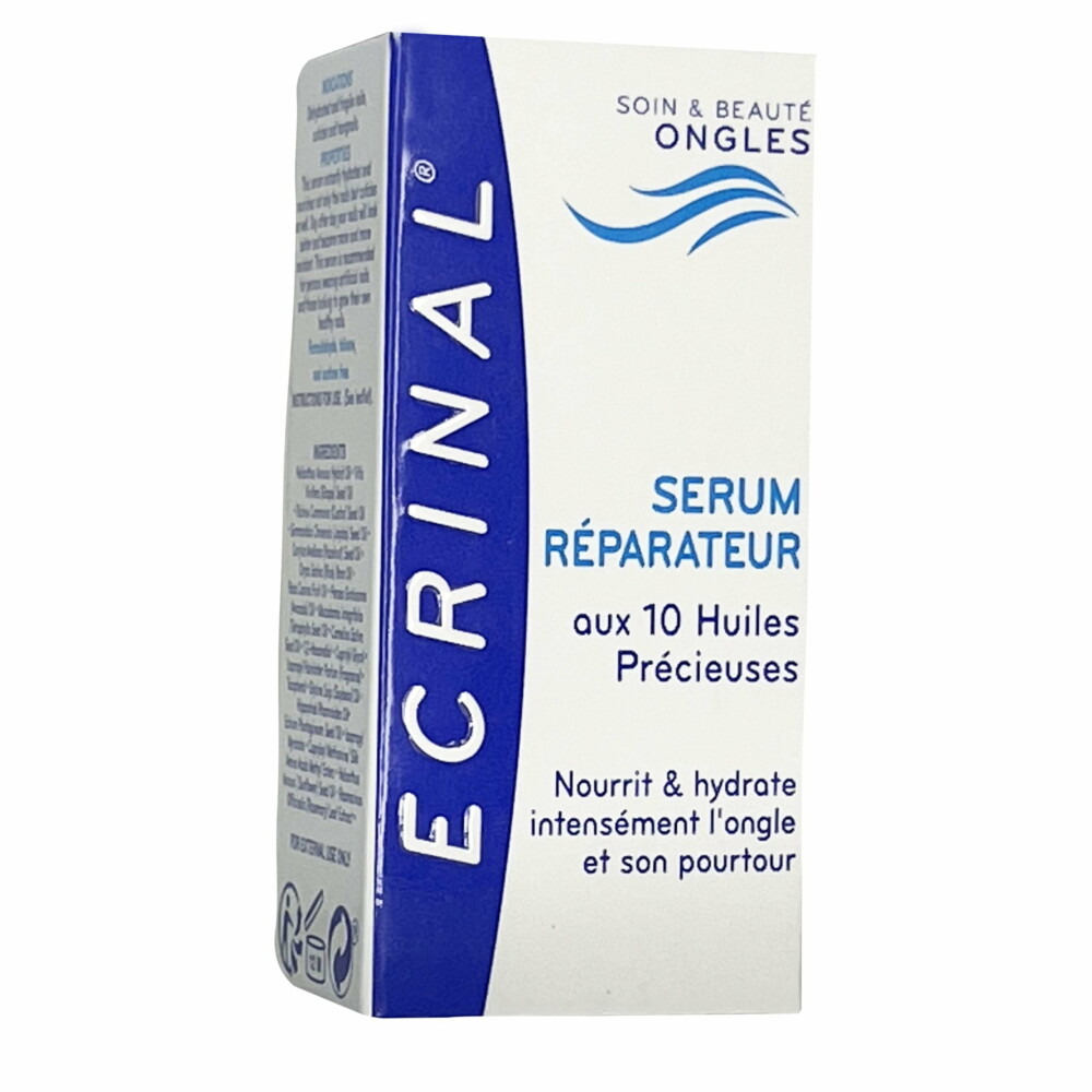 Ecrinal serum reparateur aux 10 huiles precieuses 10ml