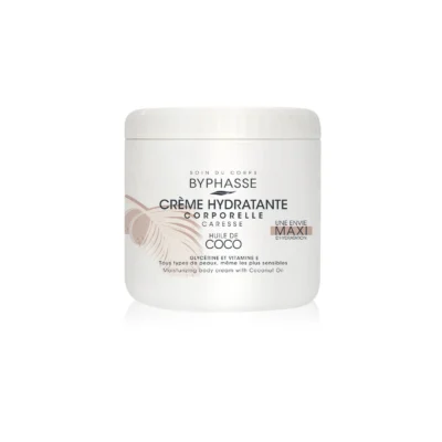 BYPHASSE Creme Hydra Corps A L'huile De Coco 500 ml