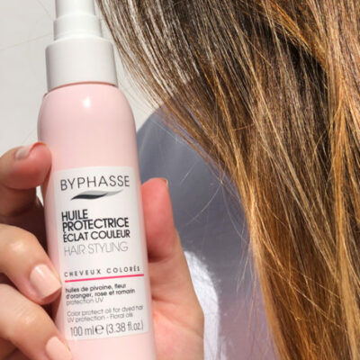 Byphasse huile protectrice eclat couleur, cheveux colores 100ml maparatunisie