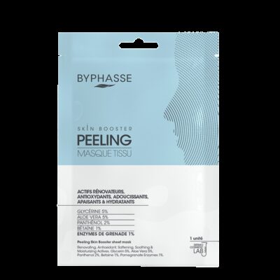 BYPHASSE Masque Tissu Skin Booster Peeling 18ml