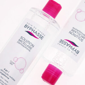 Byphasse solution micellaire demaquillante 4 en 1 clear skin 500ml maparatunisie