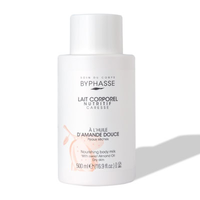 Byphasse Lait Corporel Nutritif A L'huile D'amande Douce 500ml