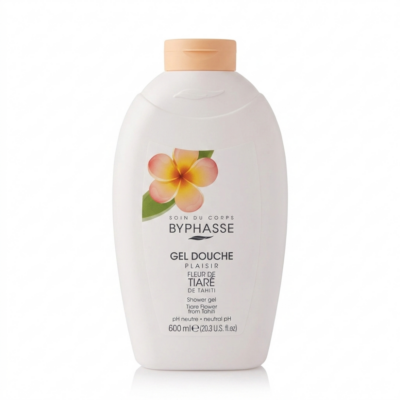 BYPHASSE Gel de Douche Fleur de Tiare 600ml