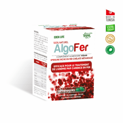 Eden life algo fer 30 comprimes maparatunisie