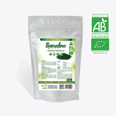 EDEN LIFE Spiruline Paillettes 50g maparatunisie