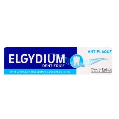 Elgydium dentifrice anti-plaque 75ml maparatunisie