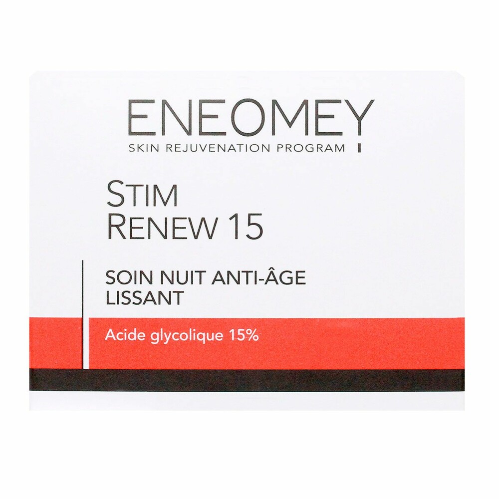 Eneomey stim renew 15 soin nuit anti-age lissant 50 ml maparatunisie