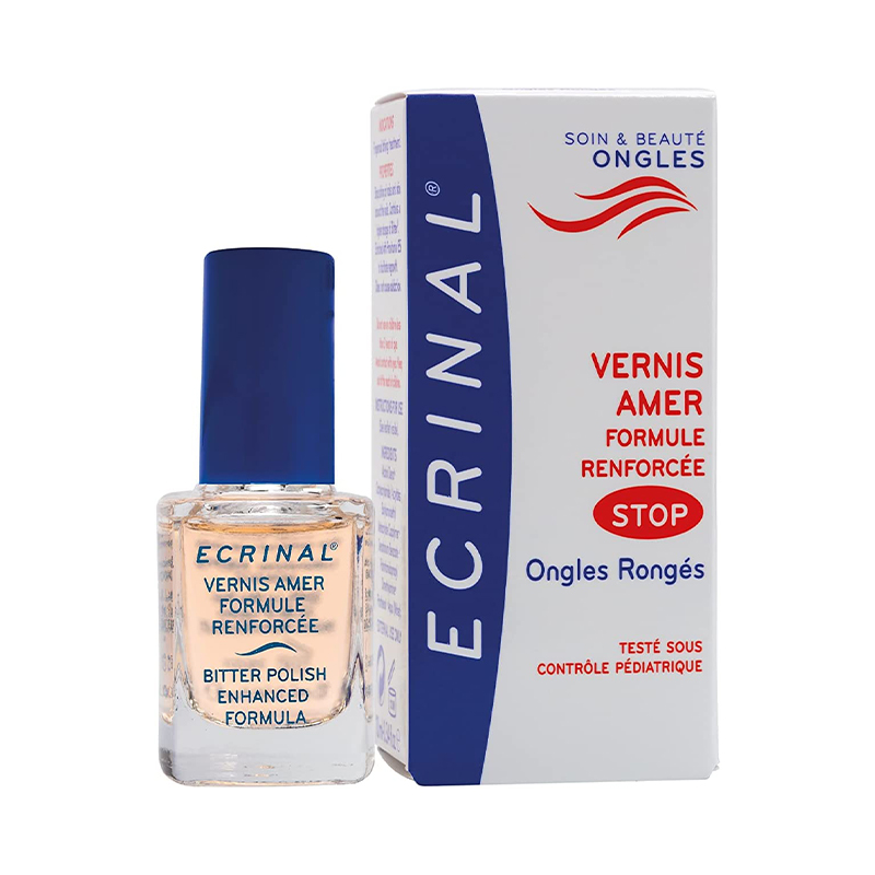 Ecrinal vernis amer stop aux ongles ronges