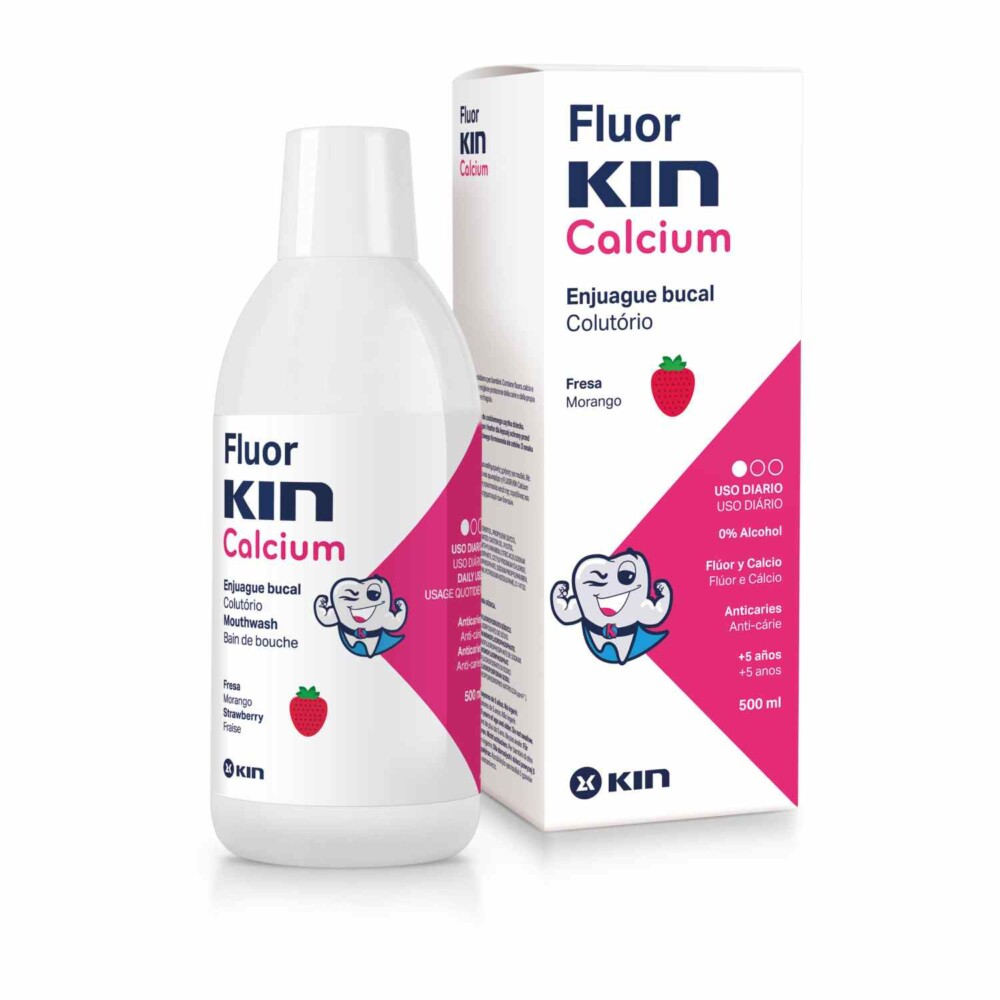 Kin fluor calcium bain de bouche