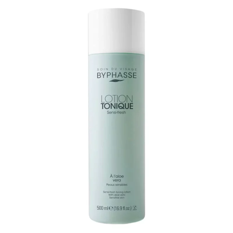 Lotion tonique sensi-fresh à l’aloe vera peaux sensibles 500ml