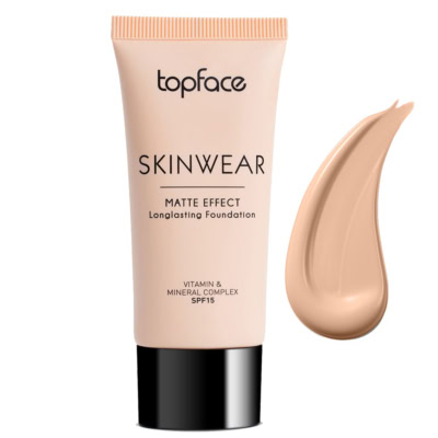 TOPFACE Fond de teint skinwear matte effect longlasting 001