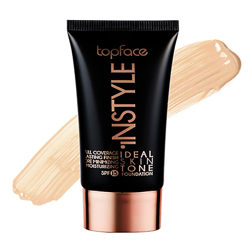 Topface ideal skintone foundation spf-15 002